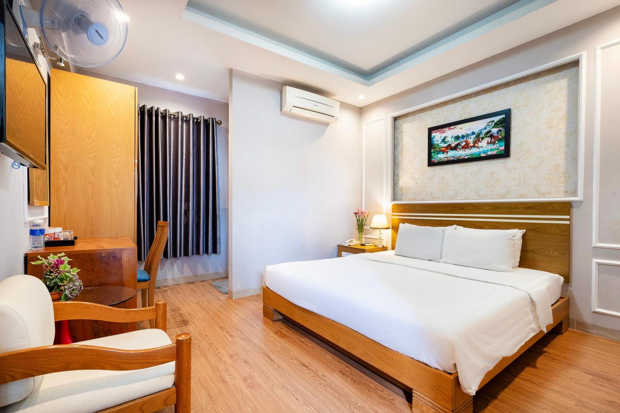 Lucky Star Hotel 266 De Tham Ho Chi Minh-stad Buitenkant foto
